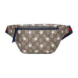 Gucci GG Supreme Monogram Stars Childrens Belt Bag